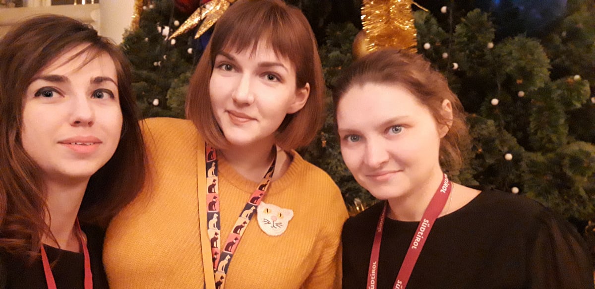 Экскурсоводами молодежной группы "Соборяне"  Храма Христа Спасителя были  проведены экскурсии по храму для участников VI Патриаршего фестиваля " Рождественские песнопения мира".