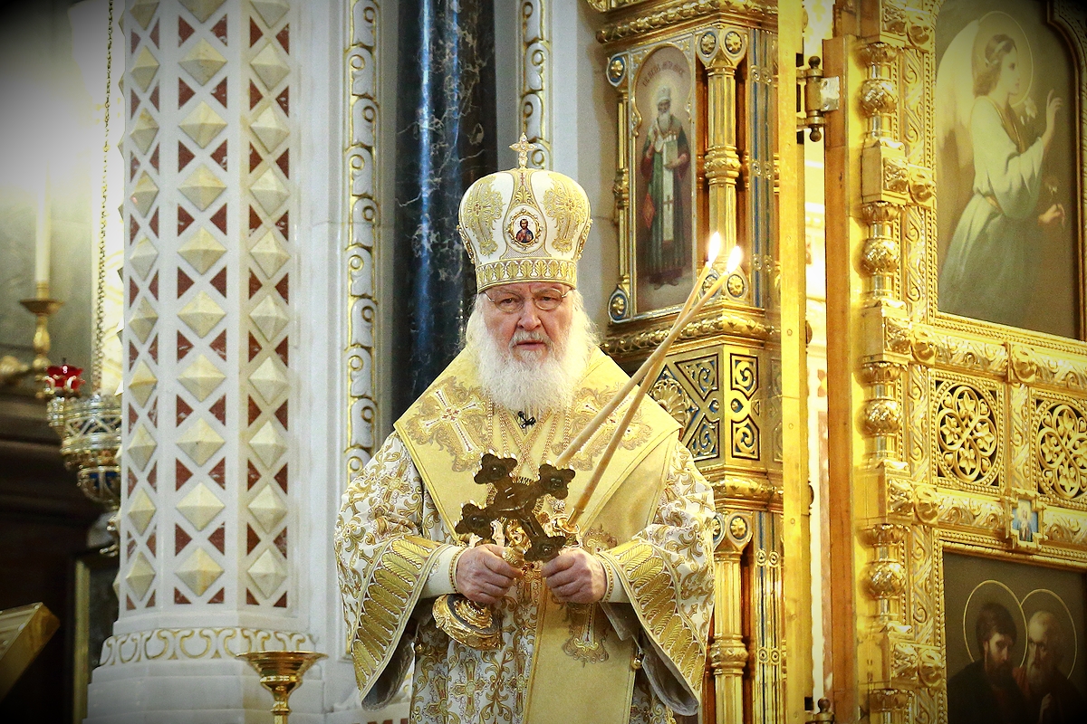 14 марта 2021 года, в Неделю сыропустную Предстоятель Русской Церкви совершил Литургию в Храме Христа Спасителя.