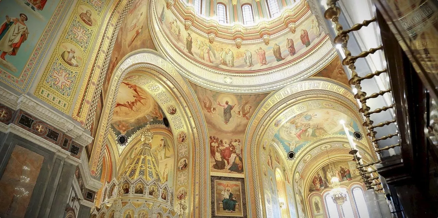 Храм христа спасителя в москве фото внутри и снаружи